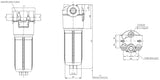 F100XD040G25ABB30S000 Leitungsfilter (Druckfilter)