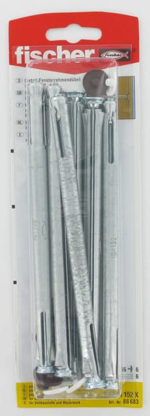 Fensterrahmendübel m. Kappe (6)