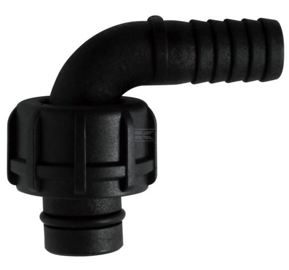 Schlauchstutzen F 1" BSP/19mm 90°