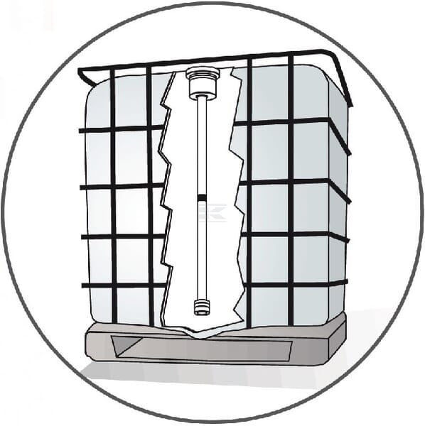 Saugrohr mit Steckkopf 2" BSP für 1000L Tank geeignet für AdBlue®