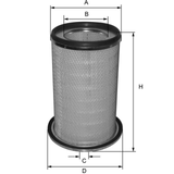 HP4076A Luftfilterelement