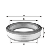 HPU4374 Luftfilterelement