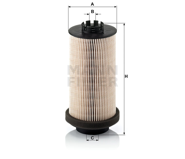 PU 999/1 x Kraftstofffilterelement (metallfrei)