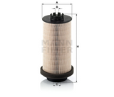 PU 999/1 x Kraftstofffilterelement (metallfrei)