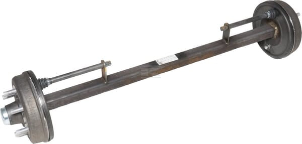 Gebremste Achse 80x1800mm (220/275/8)