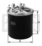 WK 11 025 Kraftstoffwechselfilter SpinOn