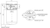 FA120000BB6S000 Filterkopf für Saugfilter