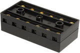 Sicherungskasten Keramik 6-fach, 12/24V, Schraubklemmen