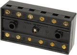 Sicherungskasten Keramik 6-fach, 12/24V, Schraubklemmen