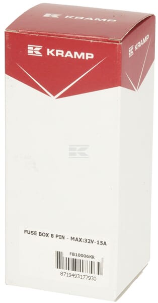 Sicherungskasten Keramik 6-fach, 12/24V, Schraubklemmen