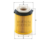 HU 711/6 z Ölfilterelement (metallfrei)