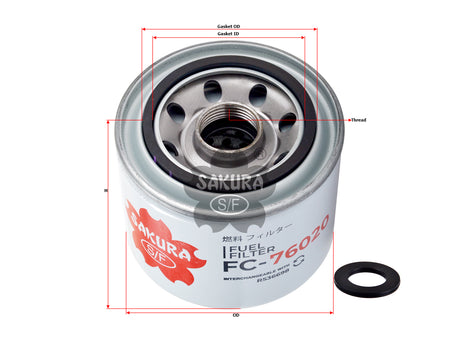 FC-76020 Kraftstofffilterelement