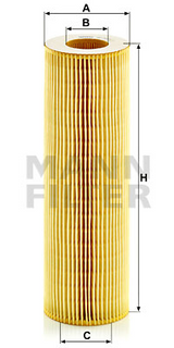 HU 1077/2 x Ölfilterelement (metallfrei)