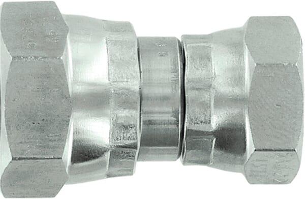 Drehgelenk-Adapter F/F 1/2" x3/8" BSP SS