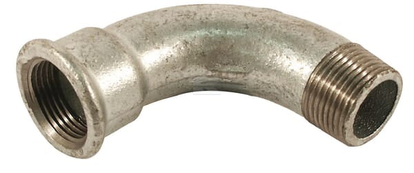 Bogen 90° IG/AG verzinkt 2 1/2"