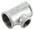 T-Stück verzinkt 1"x1/2"