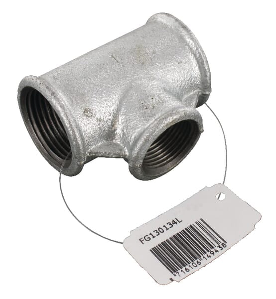 T-Stück verzinkt 1"x3/4"