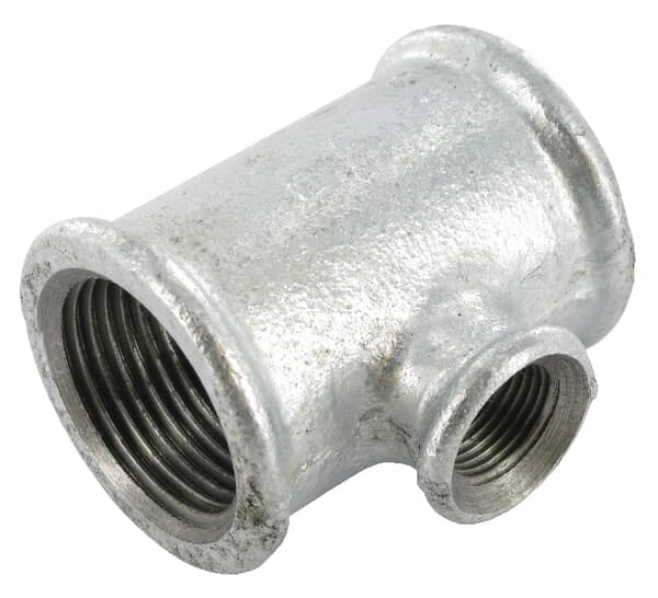 T-Stück verzinkt 1"x3/8"