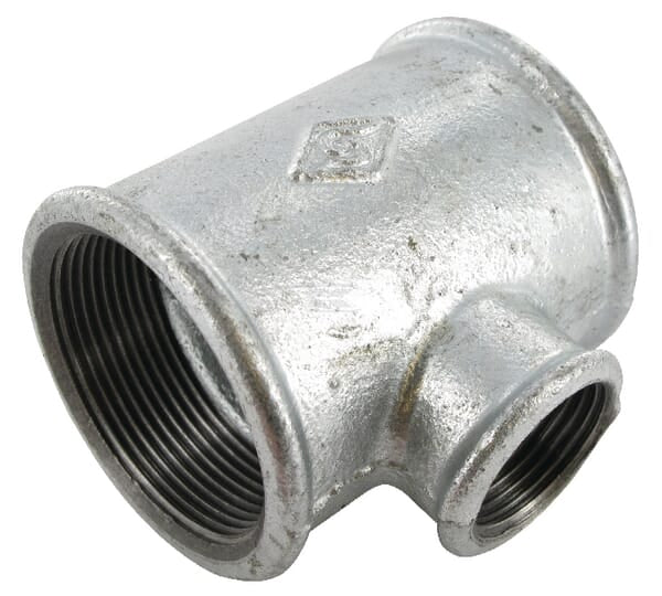 T-Stück verzinkt 2"x1"