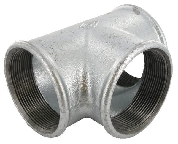 T-Stück verzinkt 2 1/2"