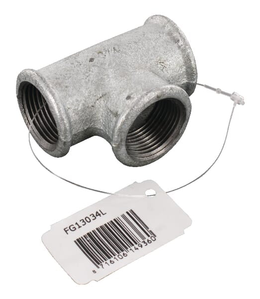 T-Stück verzinkt 3/4"