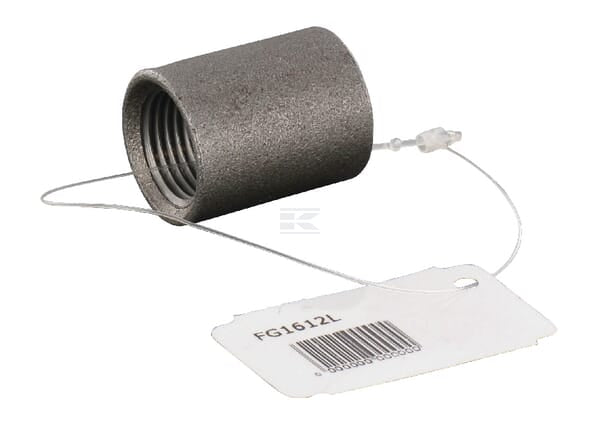 Schweißmuffe schwarz 1/2"