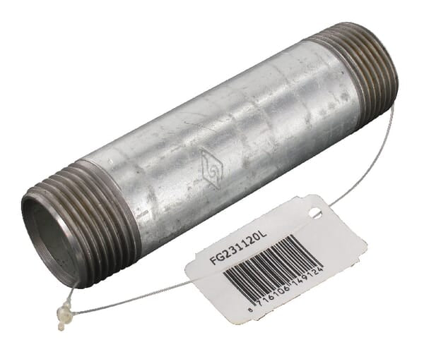 Rohrnippel verz. 1"x120mm