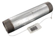 Rohrnippel verz. 1 1/2"x200 mm