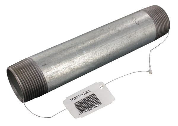 Rohrnippel verz. 1 1/4"x200mm