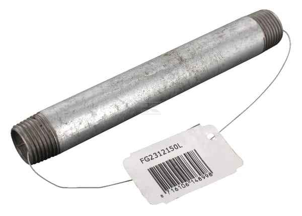 Rohrnippel verz. 1/2"x150mm