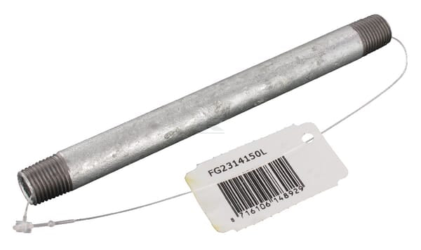 Rohrnippel verz. 1/4"x150mm