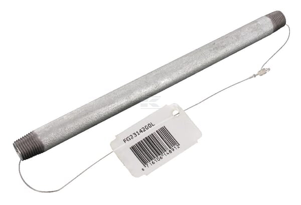 Rohrnippel verz. 1/4"x200mm