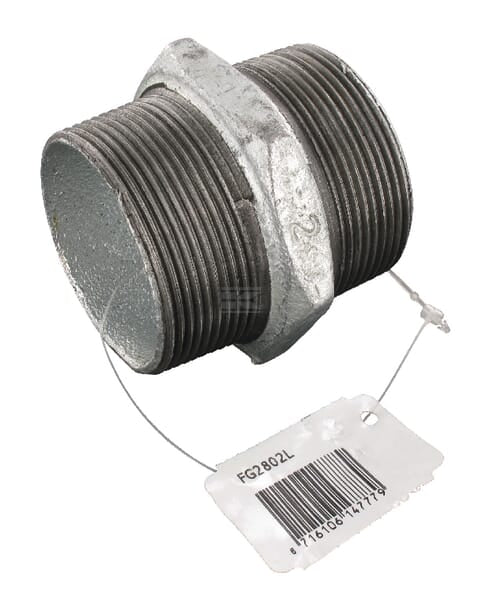 Doppelnippel verz. AG 2"