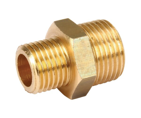 Nippel 2xAG 1/2" x 1/4"