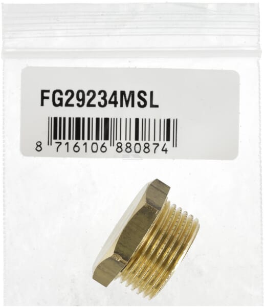Messingstopfen AG 3/4"