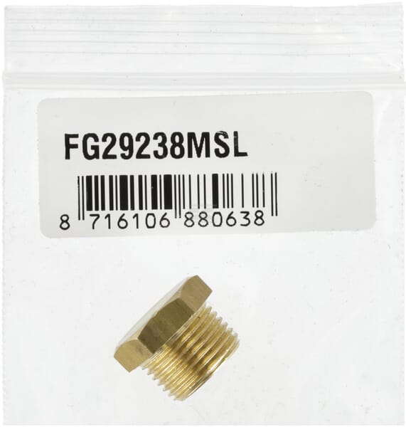 Messingstopfen AG 3/8"