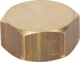 Messingkappe 6-kant IG 3/4"