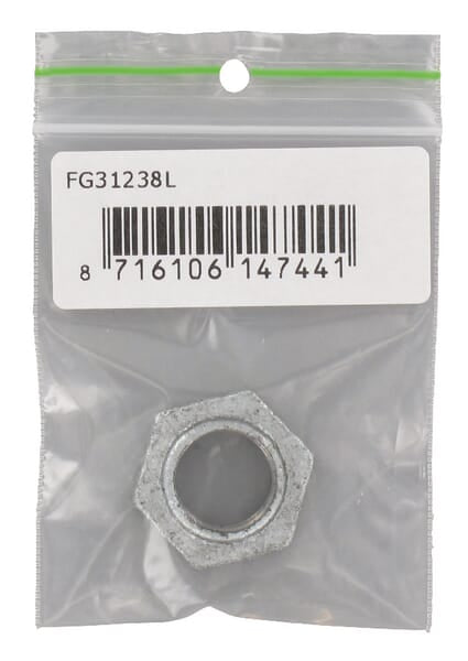 Mutter verzinkt 3/8"