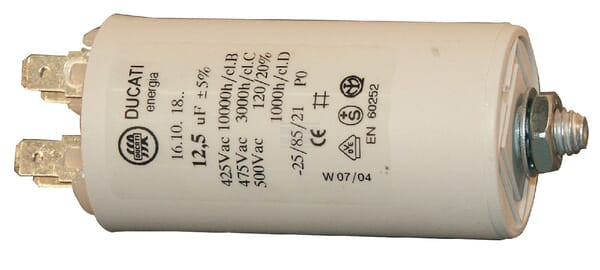 Kondensator mit Stecker 80µF