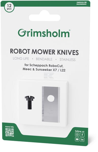 Klingen für Scheppach RoboCut L500, XL600 und XXL900, (12x)