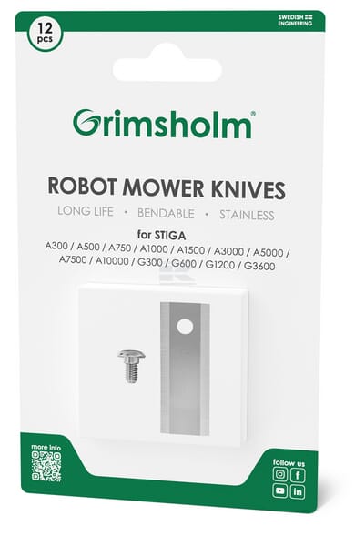 Klingen für Stiga, 12 Stück