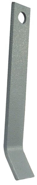 Schlegelmesser, Länge 124mm, breite 25mm, dicke 2mm, bohrungsdurchmesser 8.3mm, Kramp