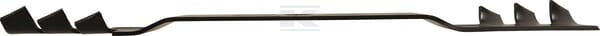 Rasenmähermesser, Länge 502mm, Zentralbohrung 25.4mm, mulchfunktion, Kramp