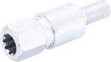 Adapter, Typ A, 9 Zähne, Durchmesser 8 mm