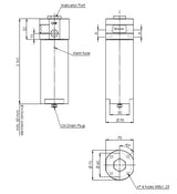 FH700D102000B0NF3DS000S0 Leitungsfiltergehäuse (Druckfilter)