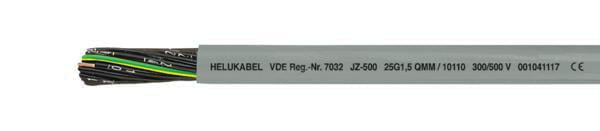 Kabel 5x1.5mm², grau, PVC, pro m, Helukabel
