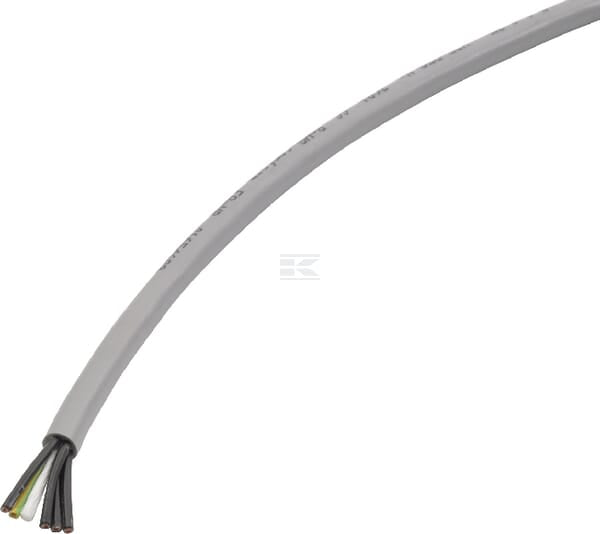 Kabel 5x0,75mm², grau, PVC, pro m, Helukabel