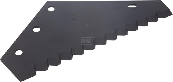 Gezacktes Futtermesser, wolframkarbidbeschichtet