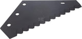Gezacktes Futtermesser, wolframkarbidbeschichtet