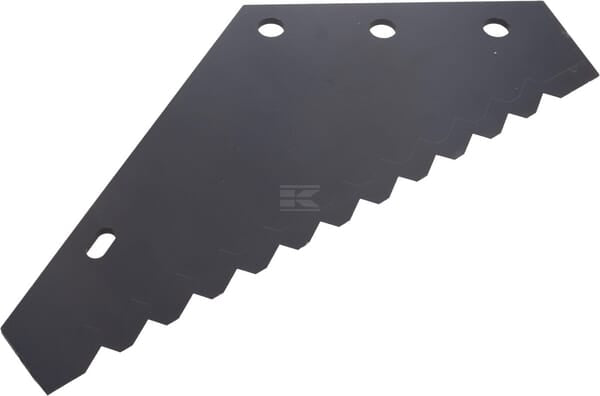 Gezacktes Futtermesser, wolframkarbidbeschichtet